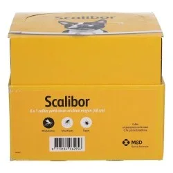 Scalibor Collier Petit et Moyen Chien 48 cm Boîte de 6