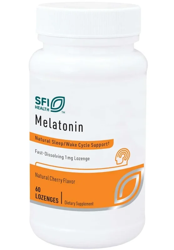SFI HEALTH (Klaire Labs) Melatonin Lozenge Formula 1 mg