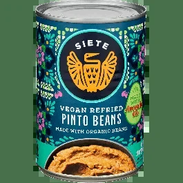 Siete Vegan Refried Pinto Beans Organic-16 oz