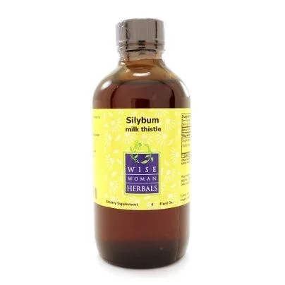 Silybum marianum – milk thistle 2oz by Wise Woman Herbals