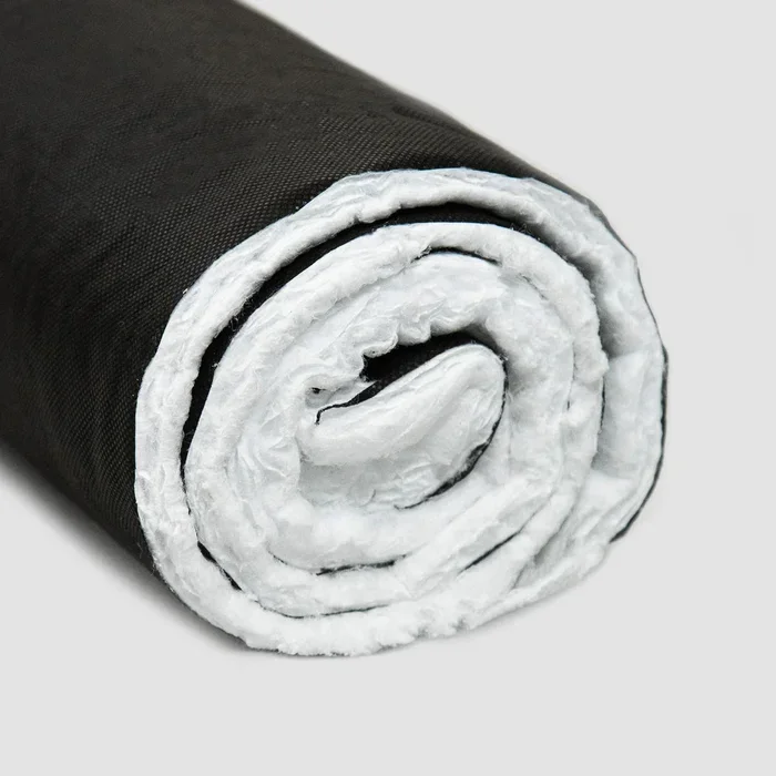SM600L Thermal Insulation, Engineered for Vehicles, 60″ Wide, 1 Linear Foot = 5 Sq Ft, Scrim on One Side, FMVSS 302 Certified – (Black, 10′ x 60″)