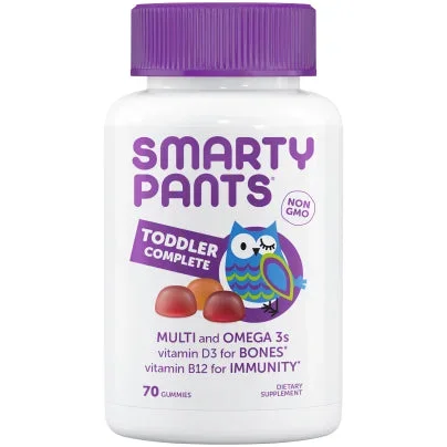 SmartyPants Toddler Complete 70 Gummies