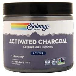 Solaray Activated Coconut Charcoal Powder 5.3 oz