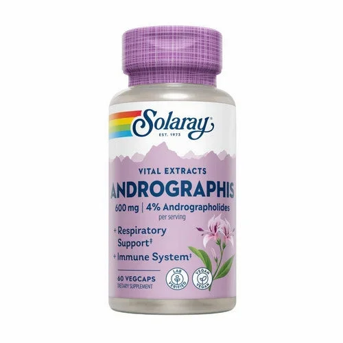 Solaray, Andrographis Aerial Extract, 60 Caps