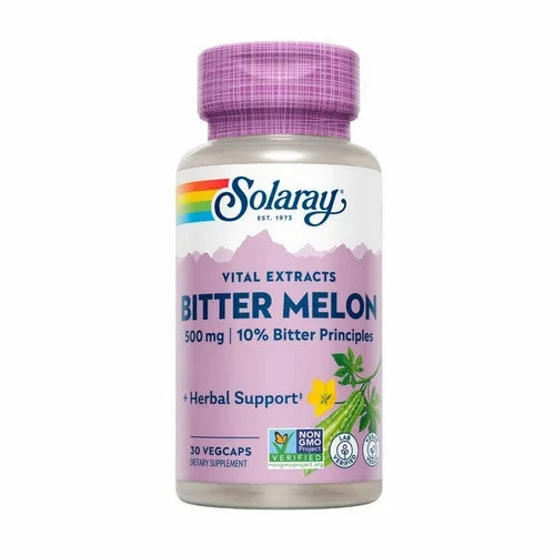 Solaray, Bitter Melon Fruit Extract, 500 mg, 30 Caps