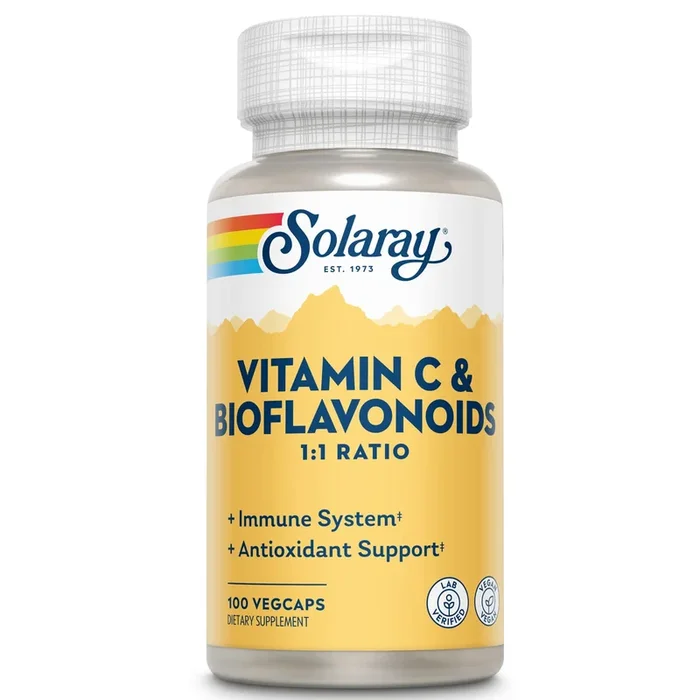Solaray C Super Bio-Plex Supplement, 100 Count