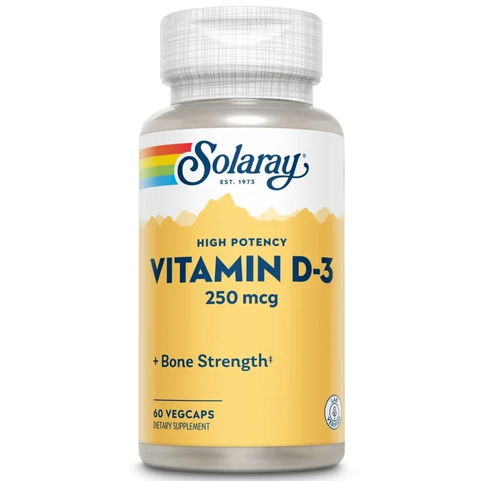 SOLARAY D3 10,000 LU VCapsules | 60 Count