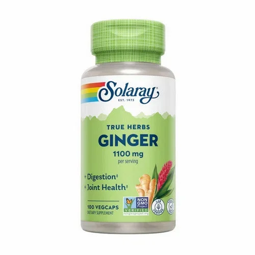 Solaray, Ginger Root, 100 Caps