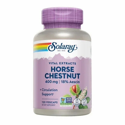 Solaray, Horse Chestnut Seed Extract, 450 mg, 120 Caps