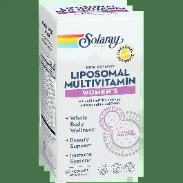 Solaray Liposomal Multivitamin Women’s–60 Vegcaps