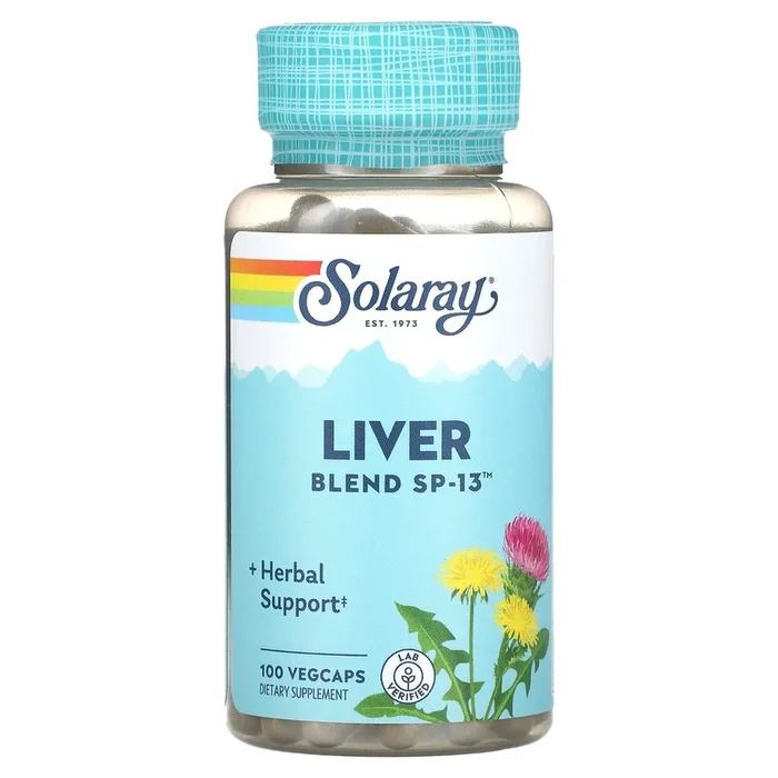 Solaray, Liver Blend Sp-13, 100 VegCaps