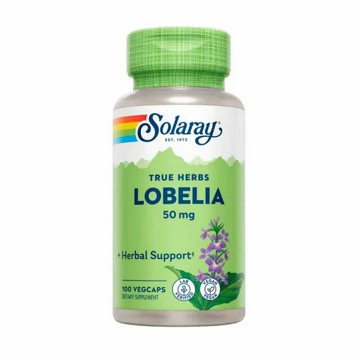 Solaray, Lobelia, 50 mg, 100 Caps