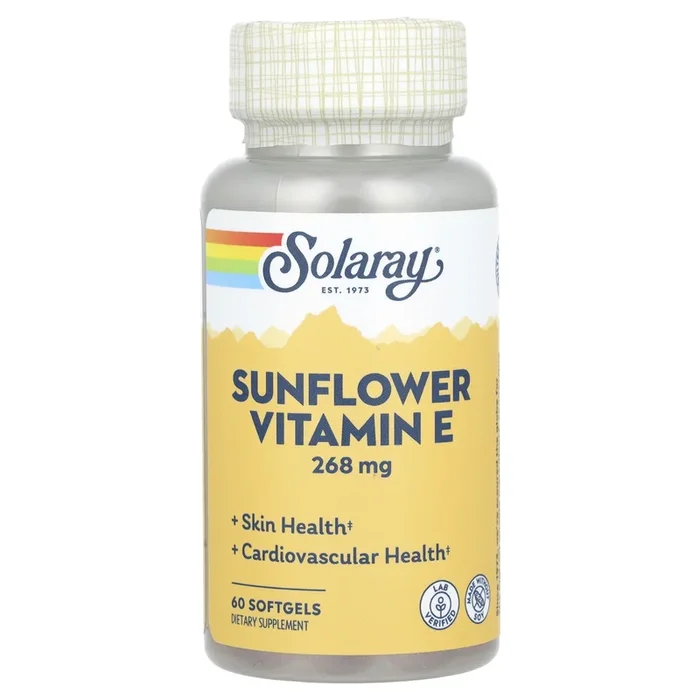 Solaray, Super Bio E, 60 Softgels