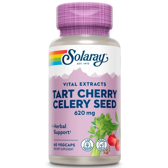 Solaray Tart Cherry & Celery Seed – 60 VegCaps