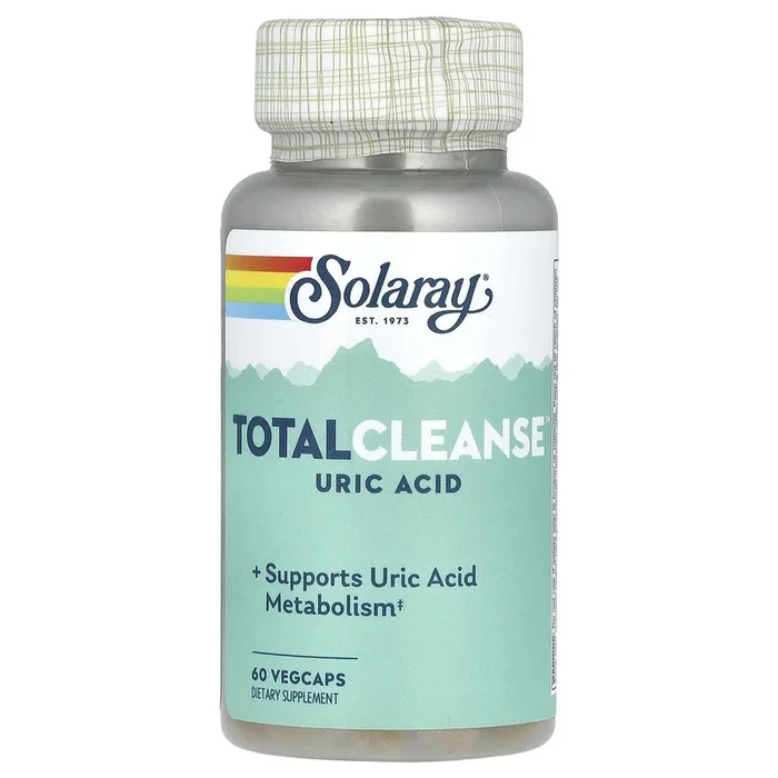 Solaray, Total Cleanse Uric Acid, 60 VegCaps