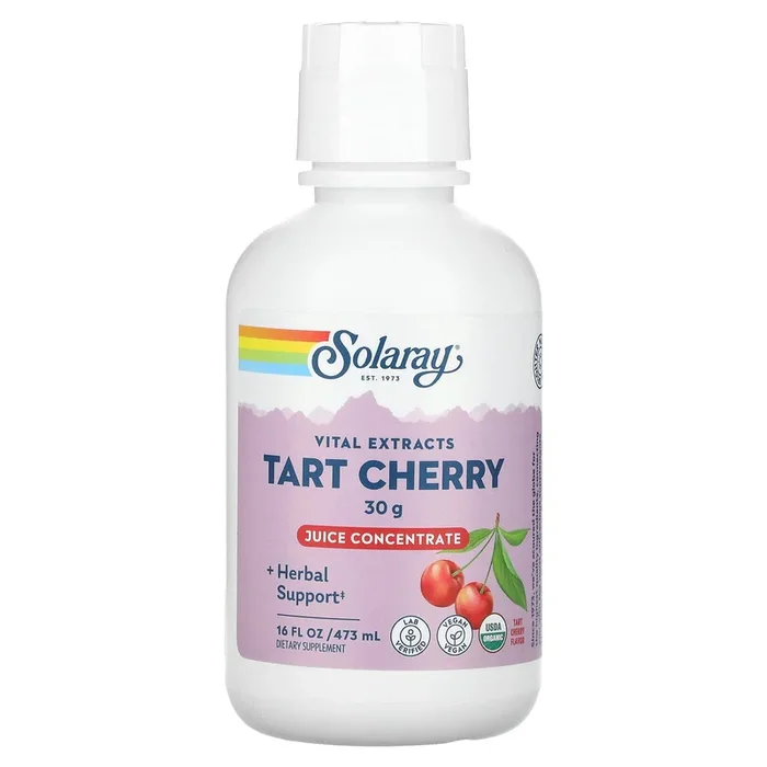 Solaray, Vital Extracts, Juice Concentrate, Tart Cherry, 30 g, 16 Oz