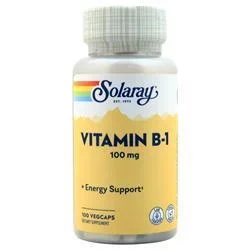 Solaray Vitamin B-1 (100mg) 100 vcaps