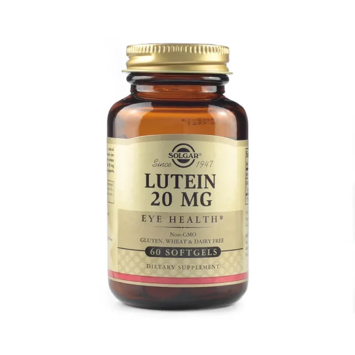 Solgar Lutein 20mg Softgels