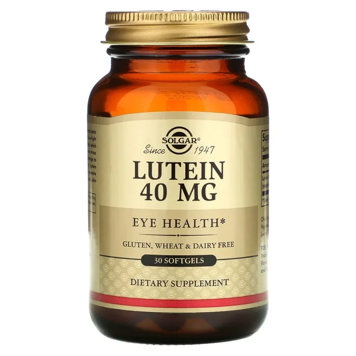 Solgar, Lutein 40 mg, 30 Softgels