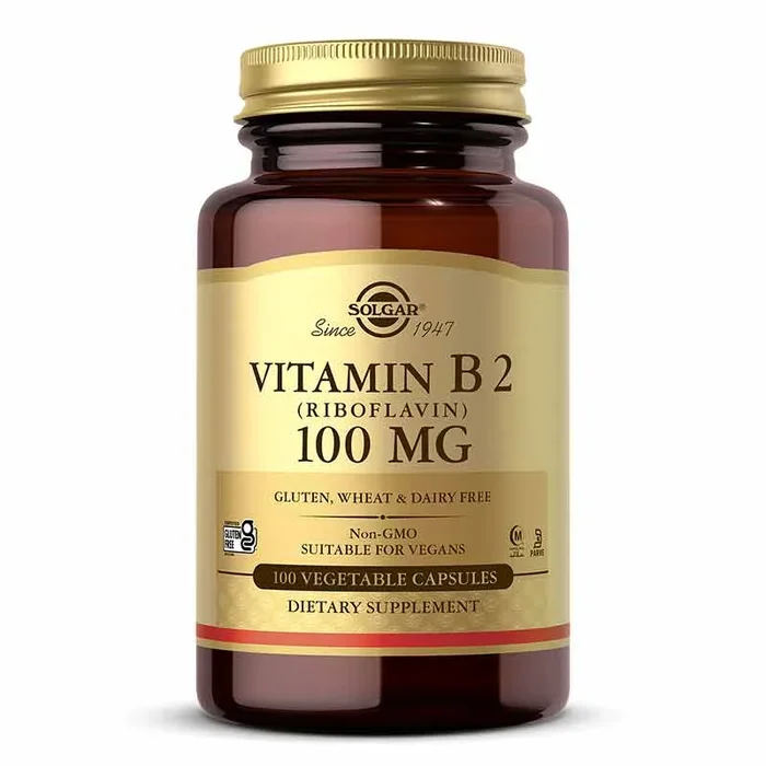 Solgar Vitamin B2 Riboflavin 100 Mg