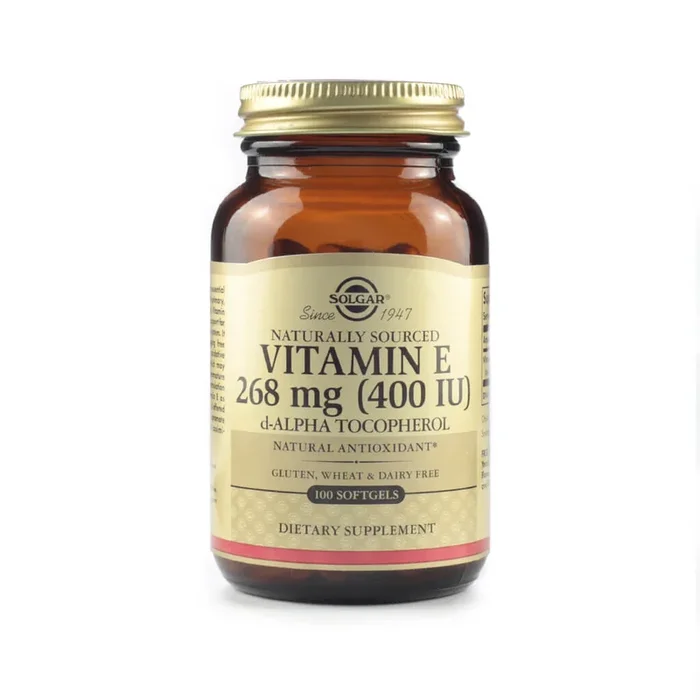 Solgar Vitamin E 268mg (400 IU) Alpha Softgels
