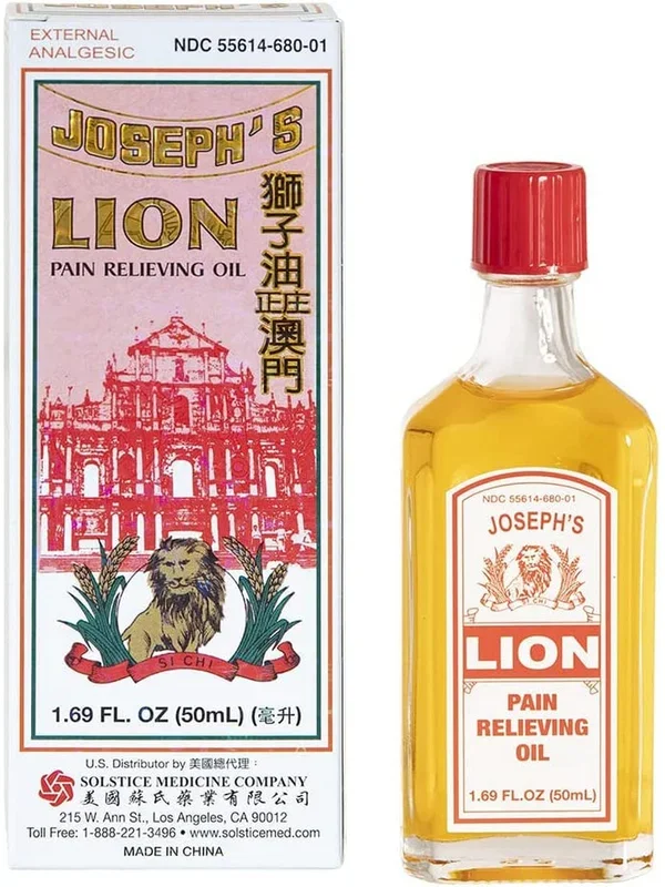 Solstice, Joseph’s Lion, Pain Relieving Oil, 1.69 fl oz