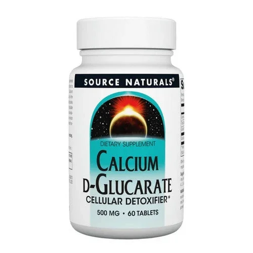 Source Naturals, Calcium D-Glucarate, 500 mg, 60 Tabs