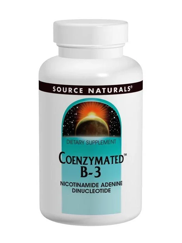 Source Naturals, Coenzymated Vitamin B 3, 25mg, 60 Sublingual