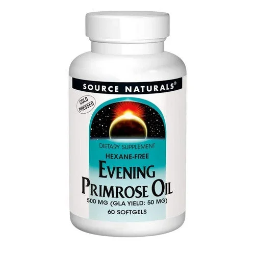 Source Naturals, Evening Primrose Oil, 500 mg, 60 Softgels