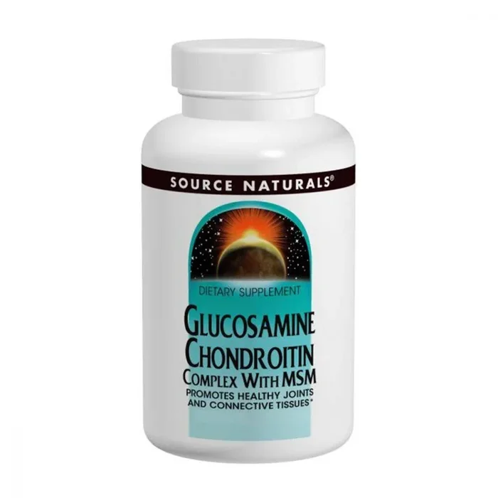 Source Naturals Glucosamine Chondroitin Complex with MSM 120 tablets