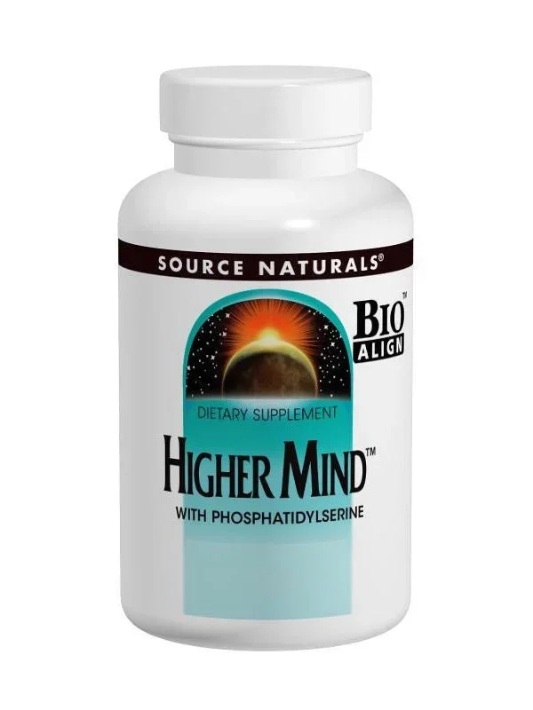 Source Naturals, Higher Mind w/Phosphatidyl Serine Bio Aligned, 60 ct