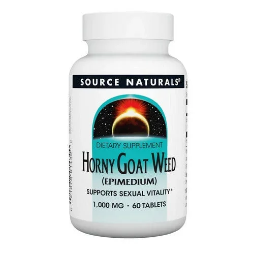 Source Naturals, Horny Goat Weed, 1000 MG, 60 Tabs