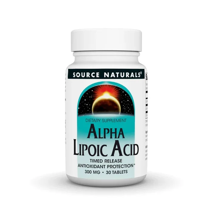 Source Naturals, Inc. Alpha Lipoic Acid 300mg Time Release 30 Tablet