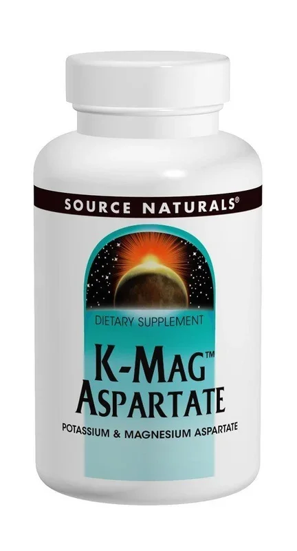 Source Naturals, Inc. K-Mag Aspartate 120 Tablet