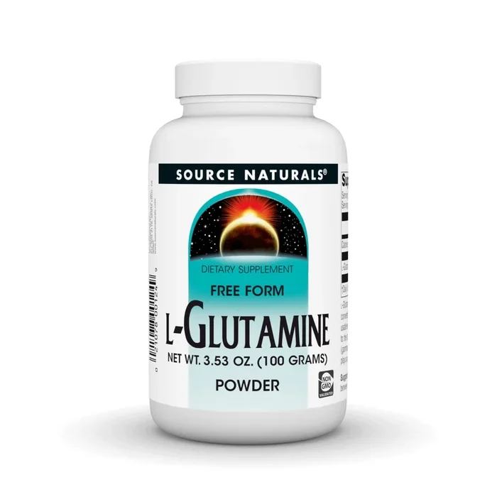 Source Naturals, Inc. L-Glutamine Powder 100 Gram 3.53 oz Powder