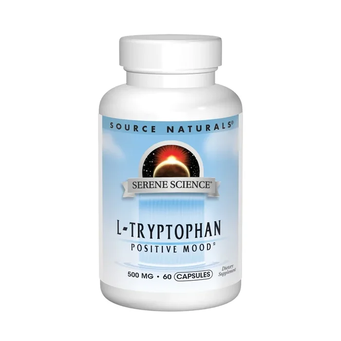 Source Naturals, Inc. L-Tryptophan 500mg 60 Capsule