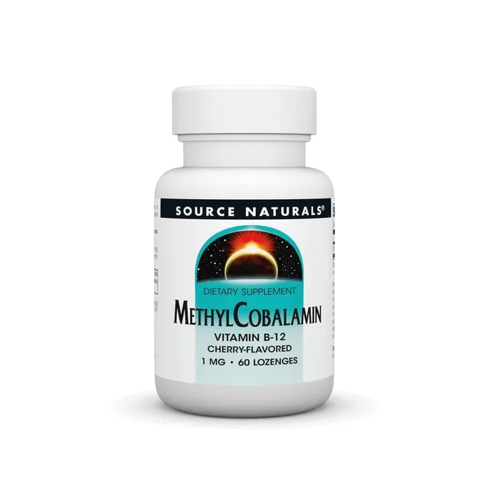 Source Naturals, Inc. Methylcobalamin 60 Lozenge