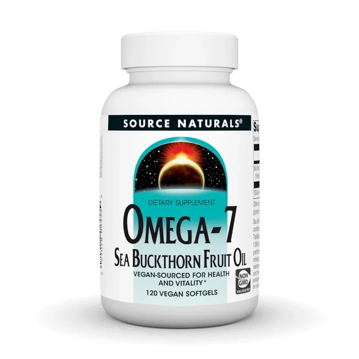 Source Naturals, Inc. Omega-7 Sea Buckthorn Oil 120 Softgel