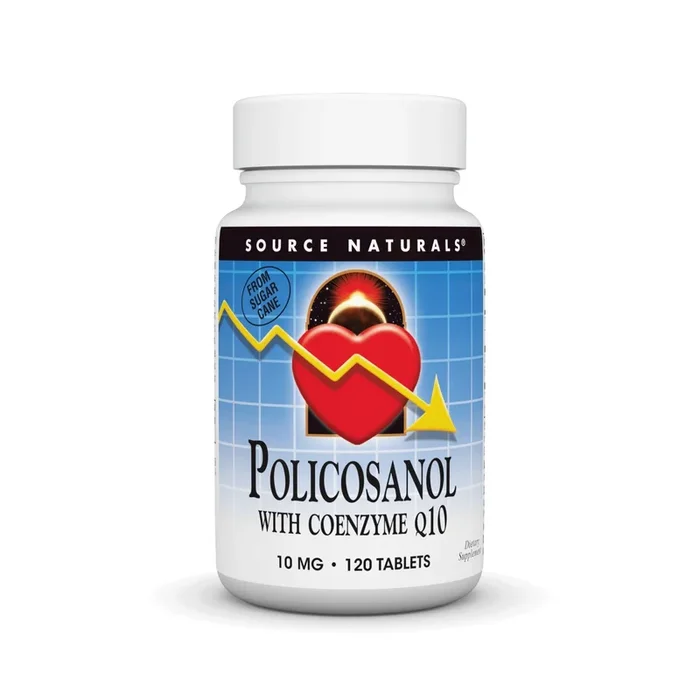 Source Naturals, Inc. Policosanol w/ CoQ10 120 Tablet