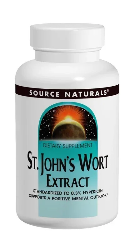 Source Naturals, Inc. St. John’s Wort Extract 300mg 0.3% Hypericin 60 Capsule