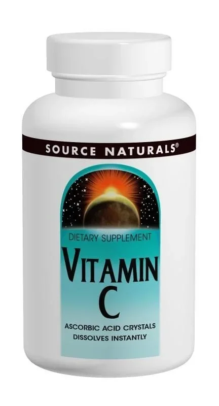 Source Naturals, Inc. Vitamin C Ascorbic Acid Crystals 8 oz Powder