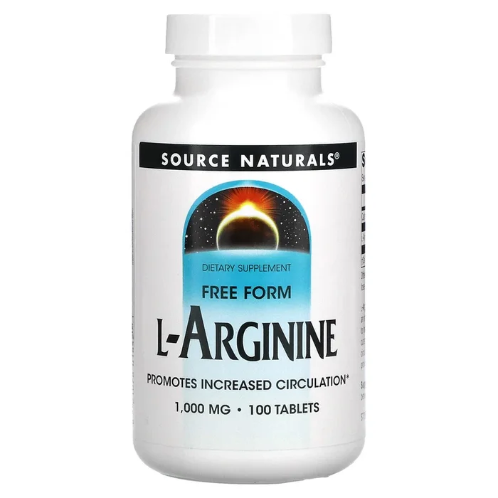 Source Naturals, L-Arginine 1000 mg, 100 Tablets