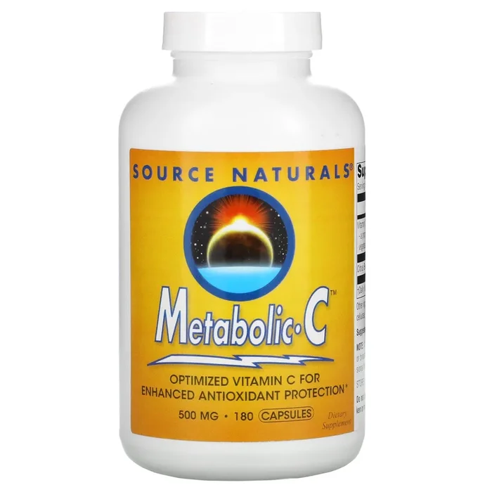 Source Naturals, Metabolic C™ 500 mg, 180 Capsules