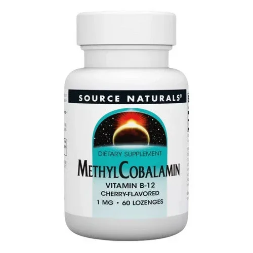 Source Naturals, MethylCobalamin, 1 mg, 60 Tabs