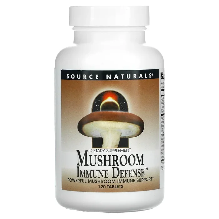 Source Naturals, Mushroom Immune Defense, 120 Tablets
