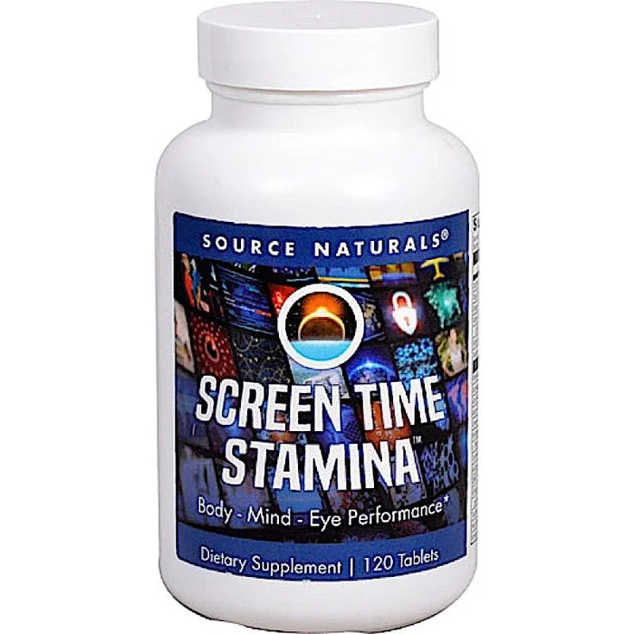 Source Naturals, Screen Time Stamina, 120 Tablets