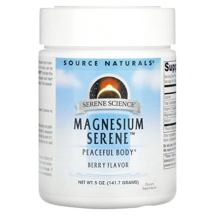 Source Naturals, Serene Science Magnesium Serene Berry, 5 Oz