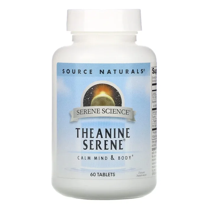 Source Naturals, Serene Science Theanine Serene, 60 Tablets
