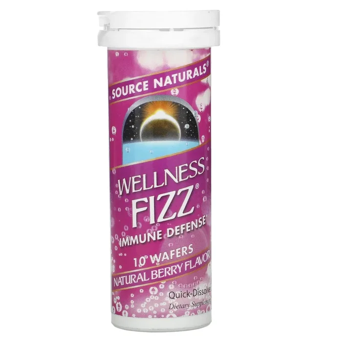 Source Naturals, Wellness Fizz Berry, 10 Wafers