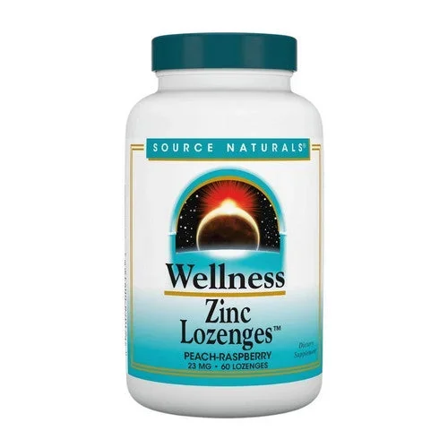 Source Naturals, Wellness Zinc Lozenges, 60 Tabs